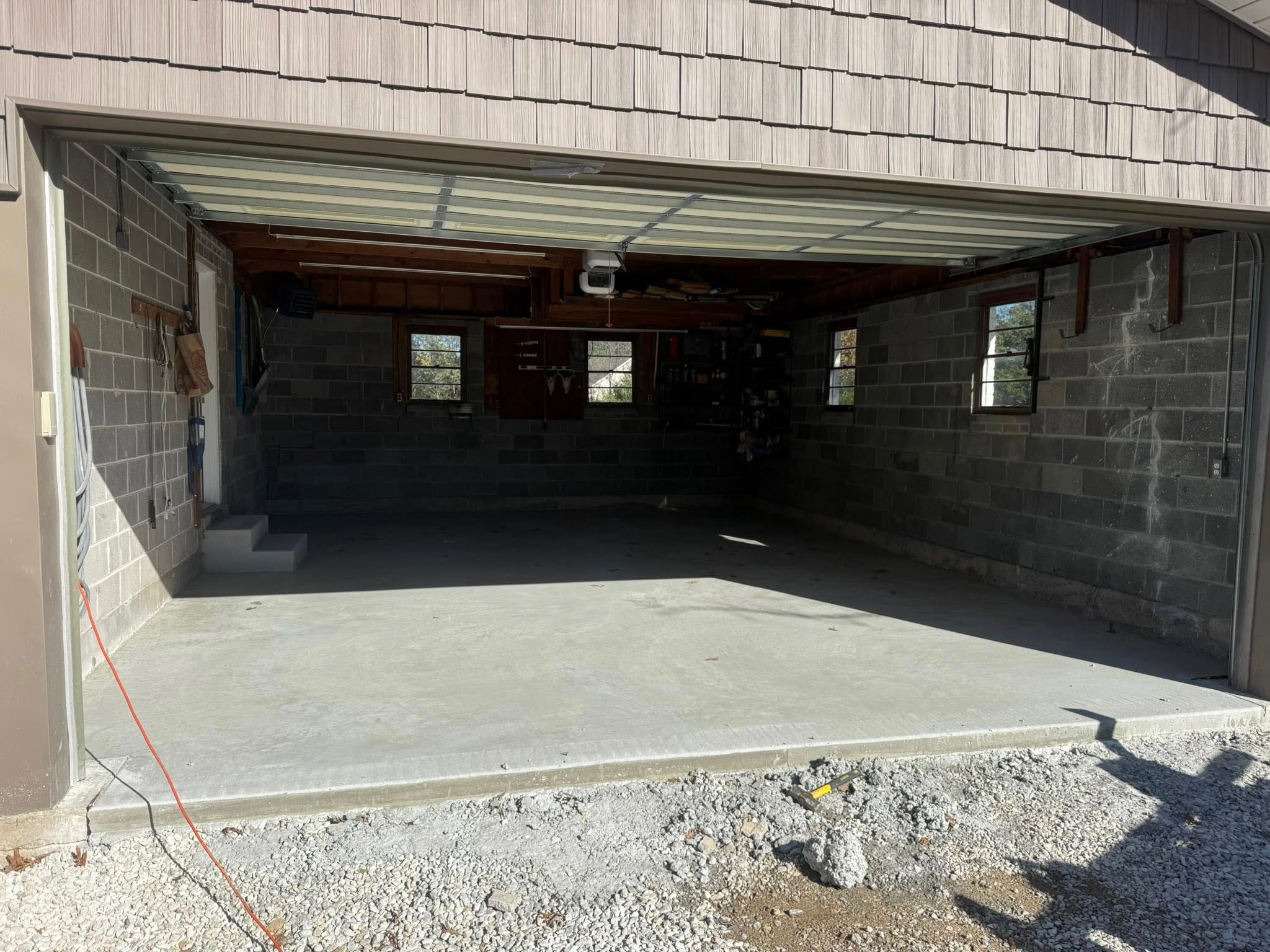 After: Garage Floor Replacement by True Form Concrete