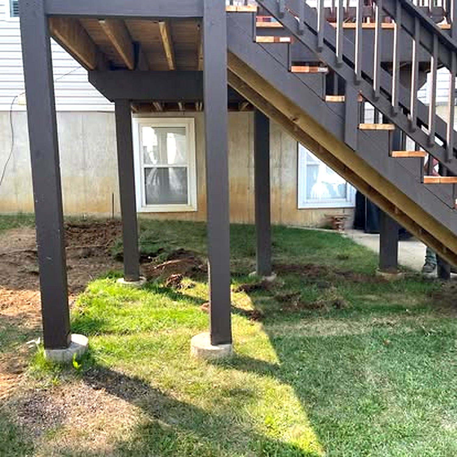True Form Concrete — Deck Footings in St. Peters